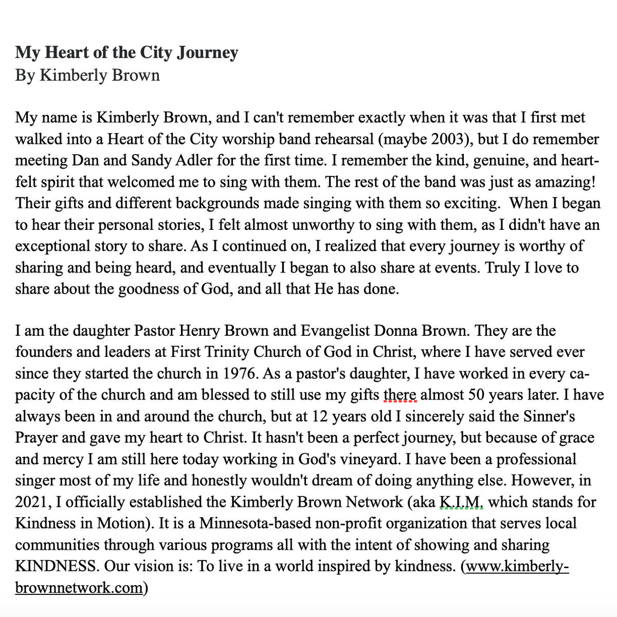 HOTC_Worship's tweet photo. Another beautiful testimony from our band member/vocalist Kimberly Brown!
#testimony #bandmember #heartofthecityband
#singer #christian #lifestory #heartofthecityministries #worship #multiethnicband #racialunity #lifetransformed #jesuschristsaves #womansinger @KimberlyBMusic https://t.co/CUo23U3Gbo