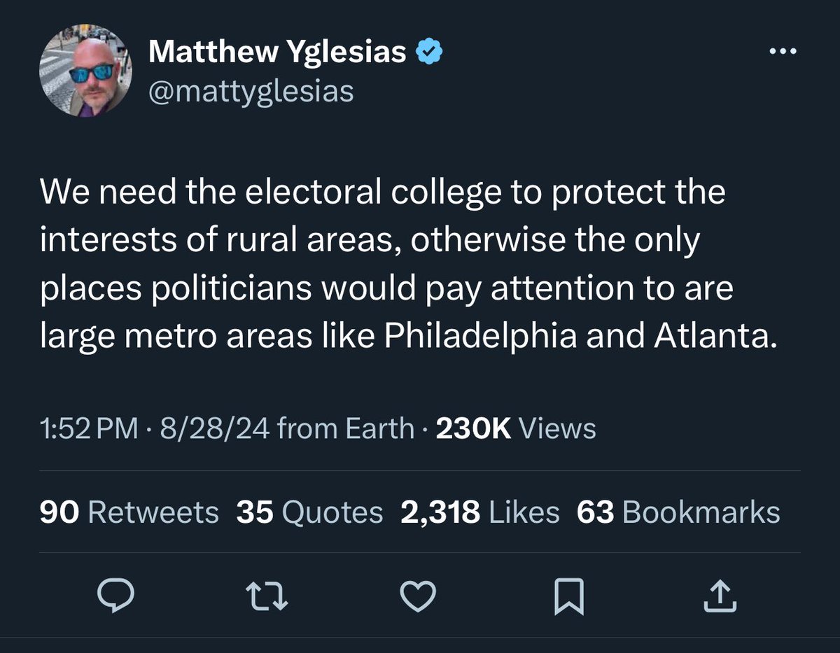 the electoral college was enacted solely to protect the interests of white slave owners in the south it is racist af and and should be abolished
