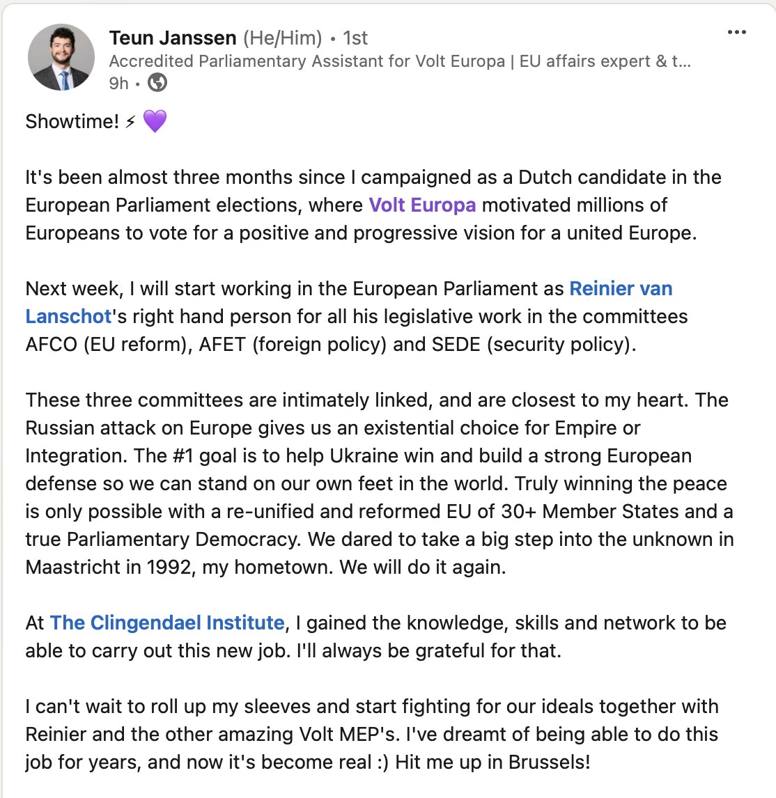 Volt Ukraine tweet media