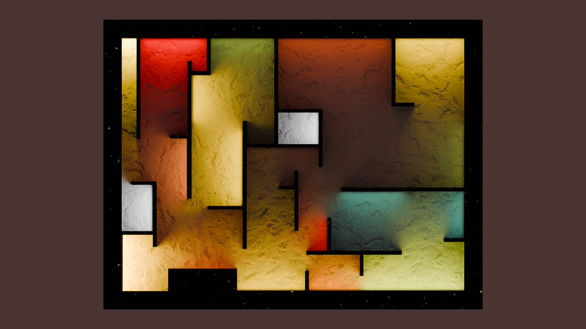 DavidHodson8's tweet photo. This week’s blender52 prompt was abstract. Struggled a bit then saw a cool painting from Carmen Guedez and tried to recreate it with light bounces in blender, I think it came out nicely. #Blender52 #blenderrender #abstractart #carmenguedez #abstract https://t.co/FLuXuIgWrV
