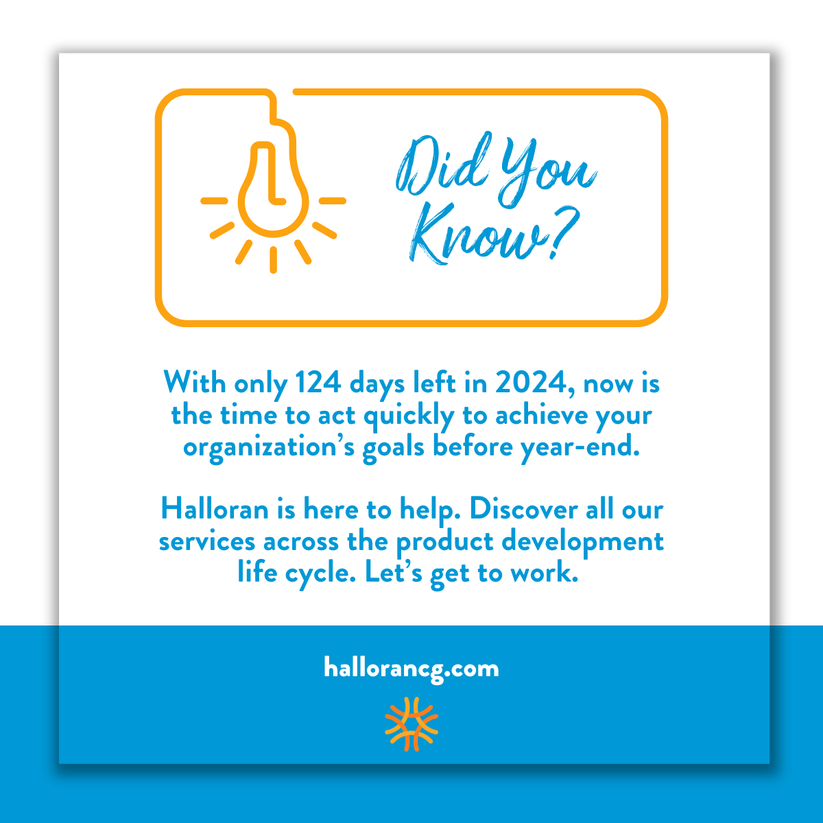 Are we all thinking the same thing? How is it already Labor Day Weekend? The clock is ticking and year-end is approaching. Get in touch with our team now to help accomplish your team's goals for 2024! Let's get to work: hubs.la/Q02N50ss0