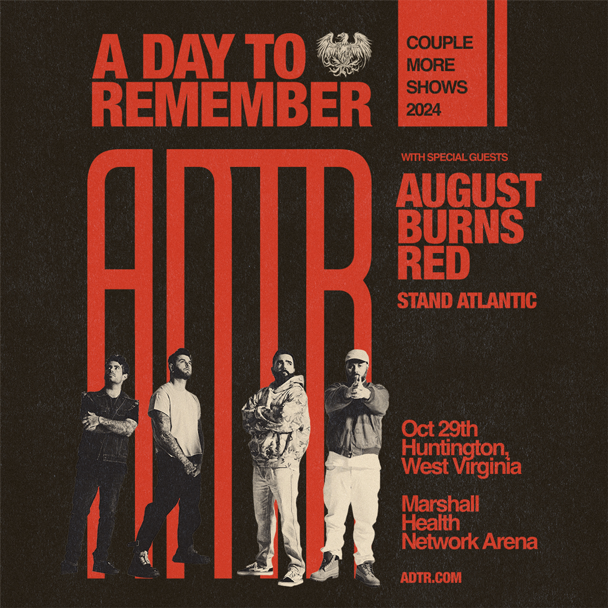 Tickets are on sale now for <a href="/adtr/">A Day To Remember</a> October 29! 🙌

bit.ly/adtr2024