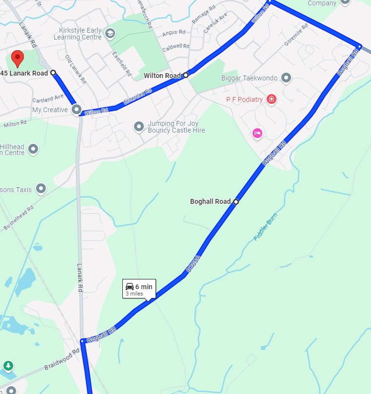 ⚠️Service 41 Diversion - Mon 2nd Sept for 5 days - (Carluke to Braidwood). Due to a road closure, Service 41 will divert via Boghall Road and Wilton Road in both directions. Buses may experience delays as a result. We apologise to customers for any inconvenience caused.