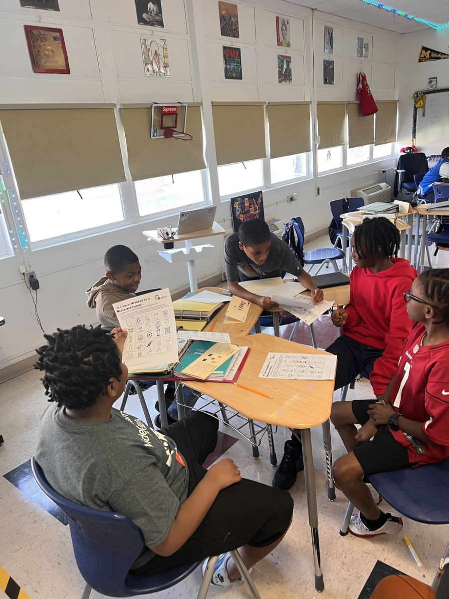 Mr. Neal, our <a href="/bayside6campus/">Bayside6Campus</a> <a href="/AVID4College/">AVID</a> elective teacher, has spent all week building relational capacity and you can FEEL it in his classroom! Students were excited, participating, engaged, and smiling! Great way to end the first week!