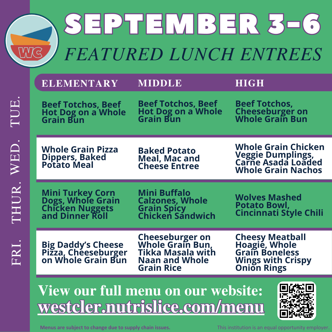 West Clermont Child Nutrition tweet media