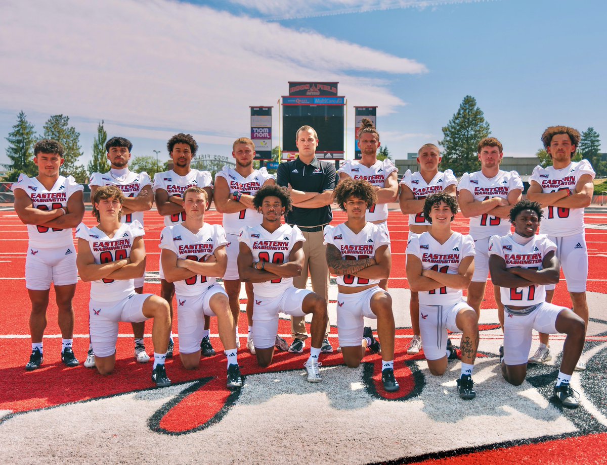 Love leading this <a href="/EWUFootball/">EWU Football 🏈</a> Receiver Room🦅

<a href="/EftonChism/">Efton Chism III</a>
<a href="/UlmNolan/">Nolan Ulm</a>
<a href="/RileyRudolfo/">Riley Rudolfo</a>
<a href="/ColePruett18/">Cole Pruett</a>
<a href="/JaylenGeee/">Jaylen Garrison</a>
<a href="/Noahcronquist14/">Noah</a>
<a href="/wesgarrett22/">WESLEY GARRETT</a>
<a href="/Miles24Williams/">Miles Williams</a>
<a href="/JaniWeir/">JT Weir</a>
<a href="/marcellus_jr1/">Marcellus Honeycutt Jr</a>
<a href="/BranchJaxon/">Jaxon Branch</a>
<a href="/aydengutierrez7/">Ayden Gutierrez</a>
<a href="/aiden_nickol/">Aiden Nicholson</a>
<a href="/bodegardner_/">Bode Gardner</a>

#WRU #GoEags
<a href="/EWUFBRecruiting/">EWU Football Recruiting</a>