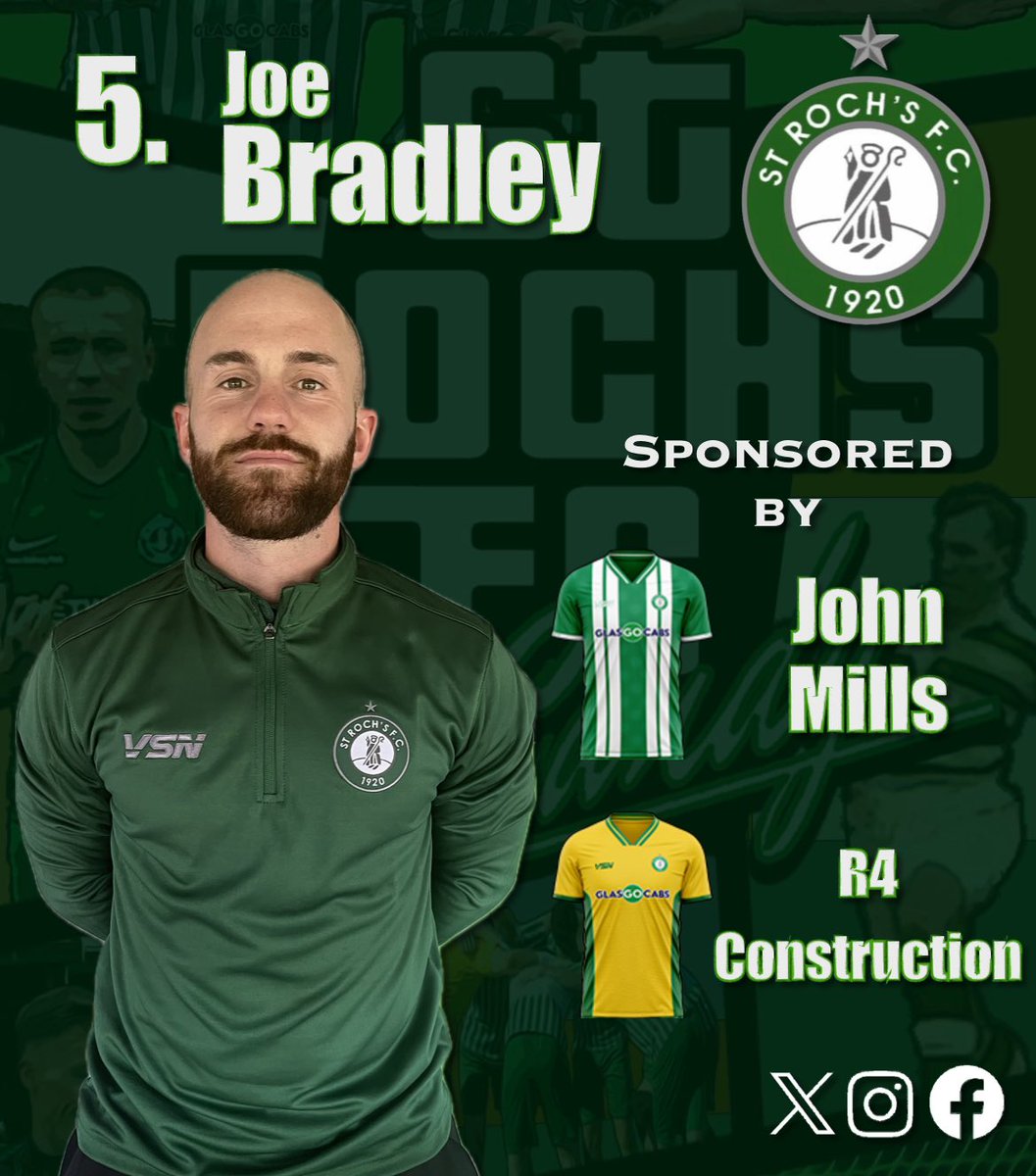 Midfielder Joe Bradley has been made available for a short term loan up to 6 weeks

Interested clubs can contact us direct or message <a href="/Candykendo/">St.Rochs Kendo</a>