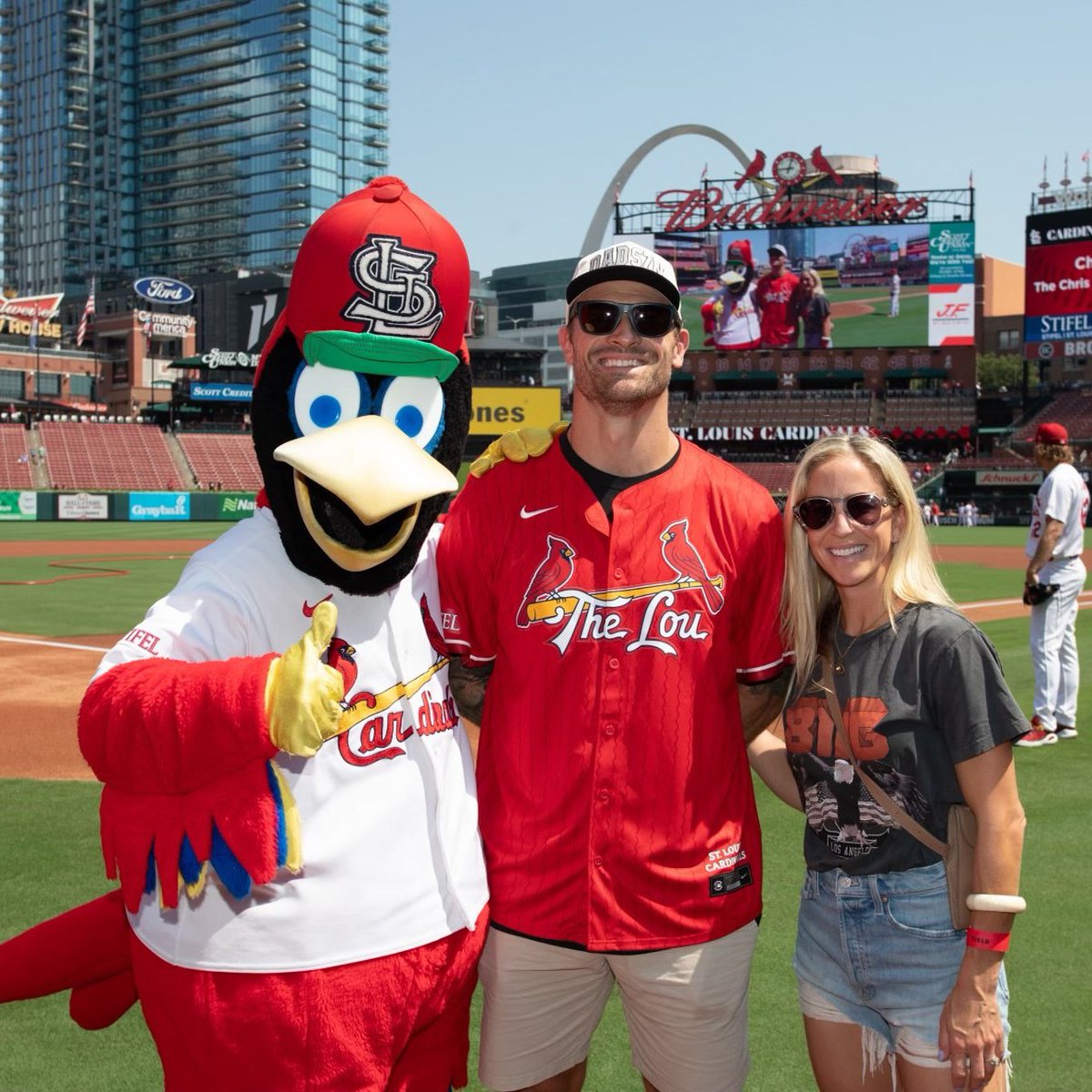 Cardinals's tweet image. Great to have you back in St. Louis, @JOEL9ONE! 🏈

#ForTheLou