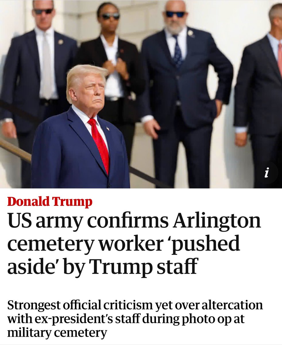Rishi Sunak discovered that disrespecting those who lost their lives fighting for their country is a red line for voters. It's incredible that Donald Trump needs to be taught the same lesson.