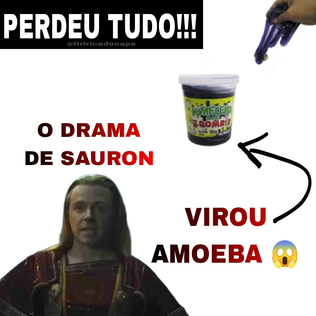 tiriricadocaps's tweet image. Sauron depois de levar 400 facadas dos Orcs

#TheRingsOfPower #AneisDePoder