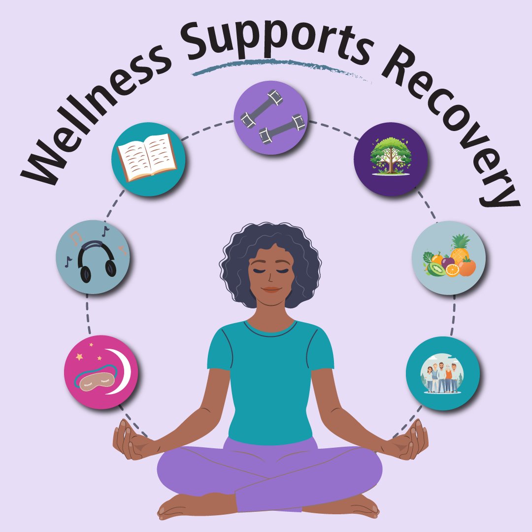 September is National Recovery Month. No matter where you are on your recovery journey remember to care for your overall health and wellness. 
Learn about other ways to cope: samhsa.gov/find-support/h…