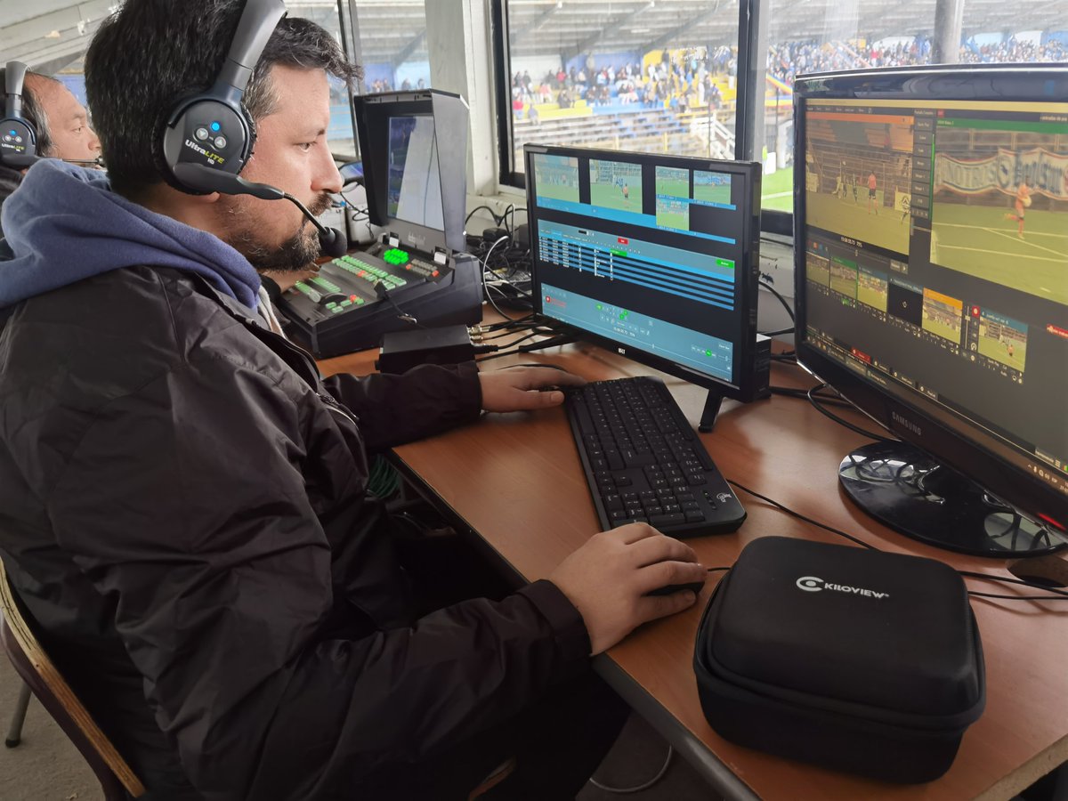 Duo_Chile's tweet image. Vértice TV usa sus equipamientos Kiloview para transmisiones del futbol profesional en regiones. - mailchi.mp/bf634a30c32e/m…