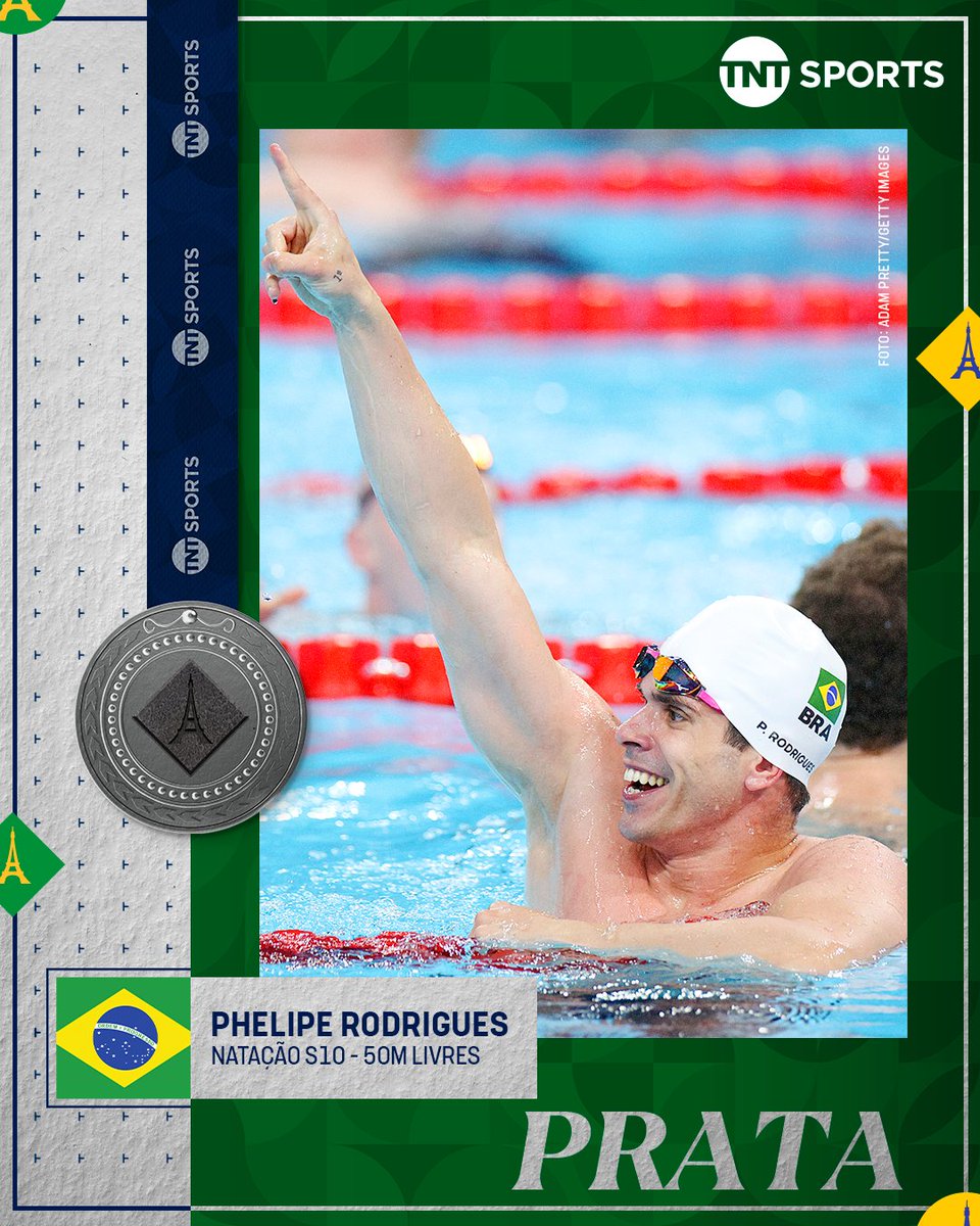 TNT Sports BR (@tntsportsbr) on Twitter photo O BRASIL NO PÓDIO DE NOVO!! 🇧🇷🥈 NOSSO <a href="/BrPhelipeR/">Phelipe Rodrigues</a> É PRATAAAA!!! O CARA É MUITO FOD@!! SÃO NOVE MEDALHAS PARALÍMPICAS DELE!! #Paralimpíadas2024 #BrasilDeOuro O BRASIL NO PÓDIO DE NOVO!! 🇧🇷🥈 NOSSO <a href="/BrPhelipeR/">Phelipe Rodrigues</a> É PRATAAAA!!! O CARA É MUITO FOD@!! SÃO NOVE MEDALHAS PARALÍMPICAS DELE!! #Paralimpíadas2024 #BrasilDeOuro