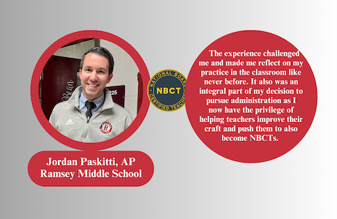 JCPS Professional Development & Learning (@jcpspdl) on Twitter photo Today we honor an NBCT in leadership position - Assistant Principal jordan Paskitti <a href="/RamseyMS_JCPS/">Ramsey Middle School</a> #wearejcps #jcpspdl Today we honor an NBCT in leadership position - Assistant Principal jordan Paskitti <a href="/RamseyMS_JCPS/">Ramsey Middle School</a> #wearejcps #jcpspdl