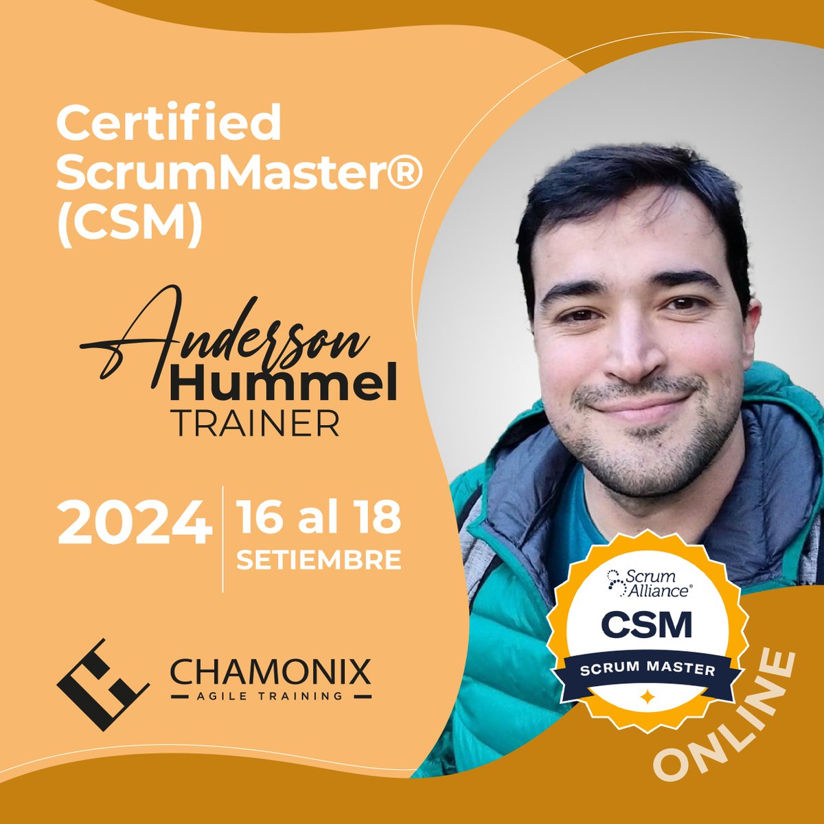 🚀 ¿Listo para dar un gran paso hacia la agilidad? Tanto si buscas convertirte en un Scrum Master, estás empezando a adoptar Scrum, o simplemente necesitas las herramientas para ser más ágil, nuestro curso (CSM®) es tu punto de partida ideal

📲 Informes: bit.ly/CSM_AH