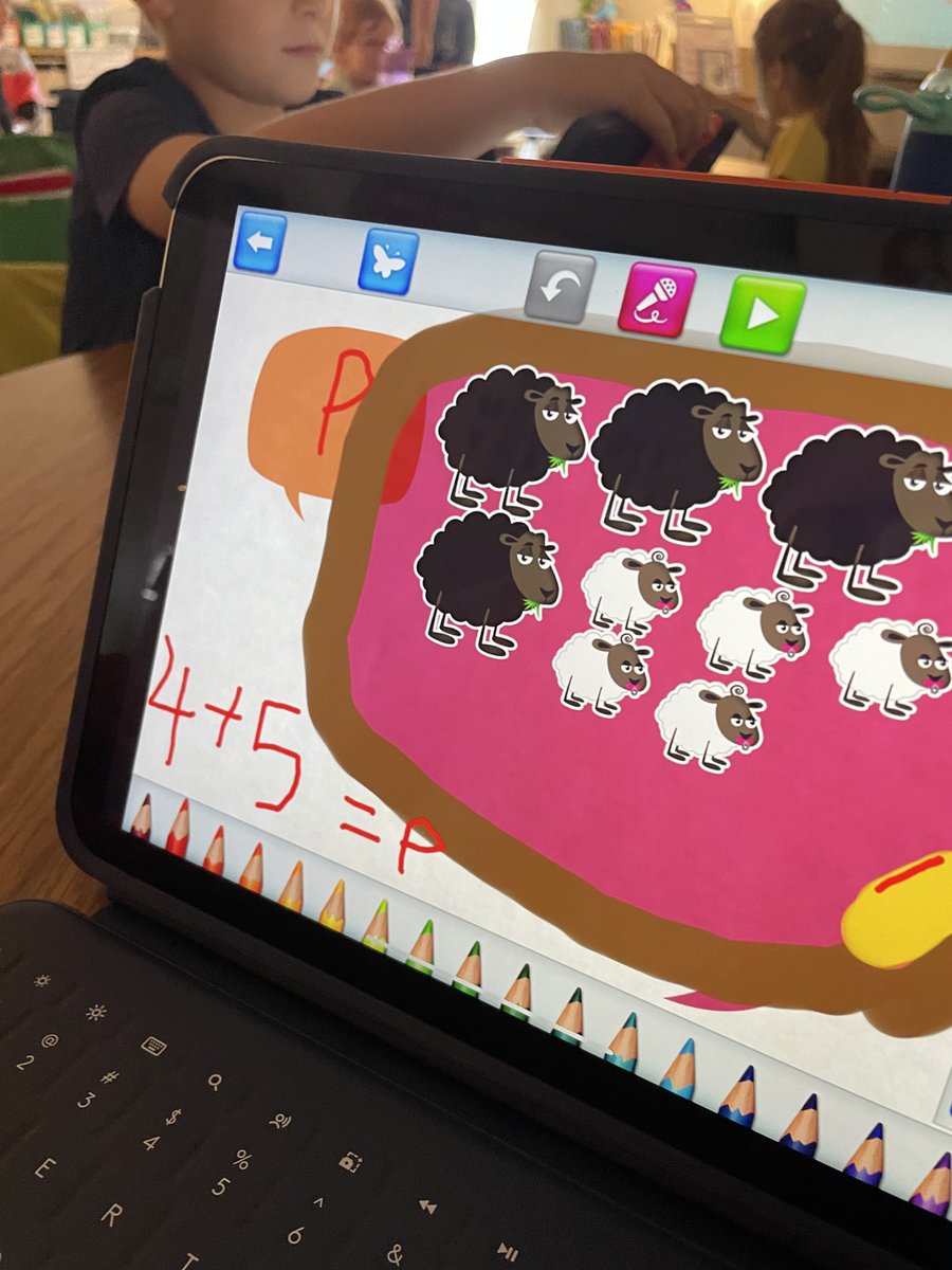 KellyMartinITF's tweet image. 1st graders @FlowerMoundES used the app Draw and Tell for their IPS math problem. They solved the problem and recorded their voice to show their learning. 🎤 👏#DigitalLISD #LisdPowerfulProduction