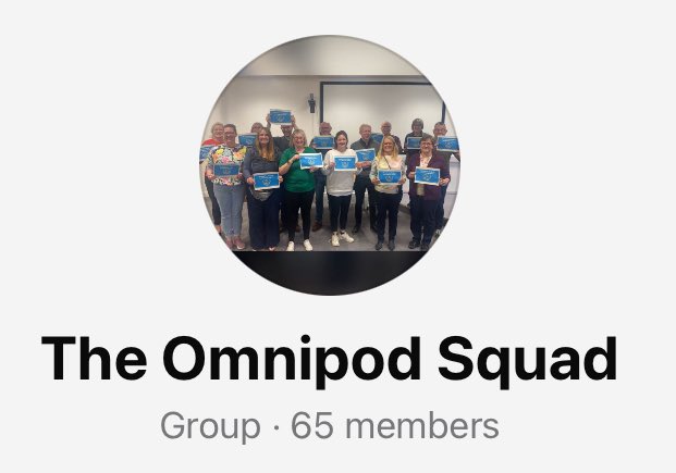 James_Ridgeway_'s tweet photo. For me #peersupport in #diabetes works really well when a group is recognised and respected by a clinical team🤝
Today a local @myomnipod 5️⃣ start occurred in which the new Podders were informed about #poddingpeersupport
This led to some requests to join 🤩
#diabeteschat #gbdoc https://t.co/cVAvLCMbfh