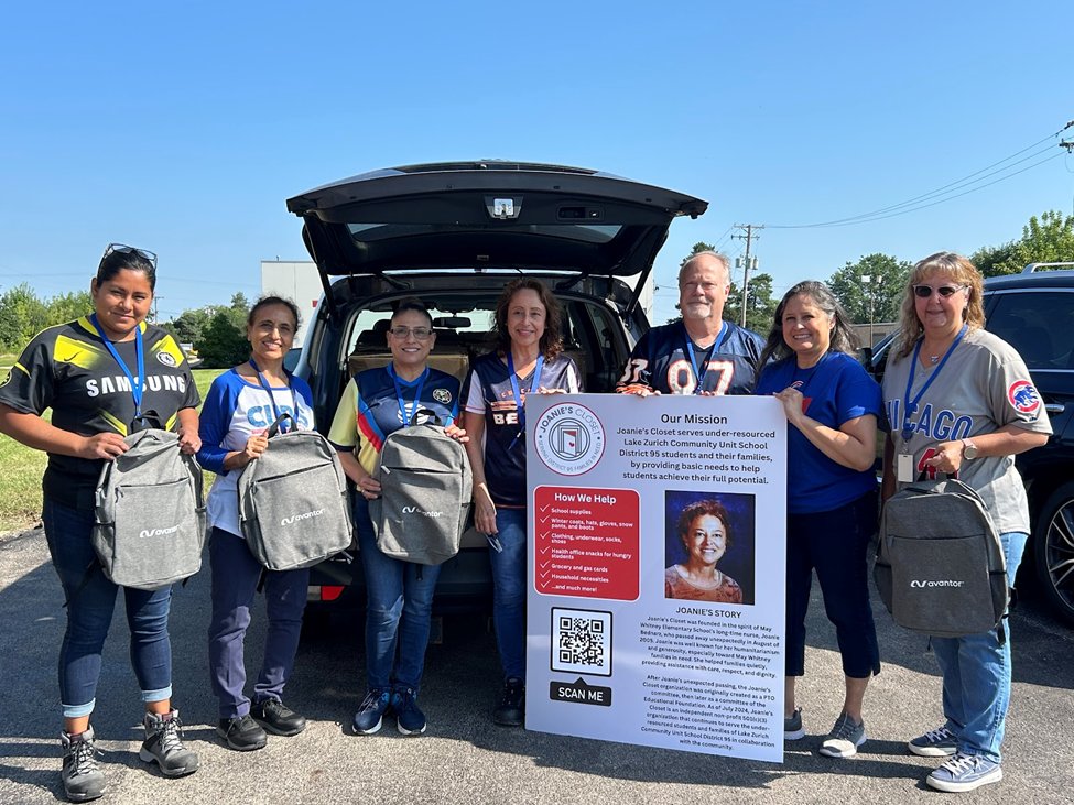LZ95JoaniesClst's tweet photo. Thank you Avantor for your generous donation of school supplies! We appreciate your partnership. https://t.co/oCqnEZvfmZ