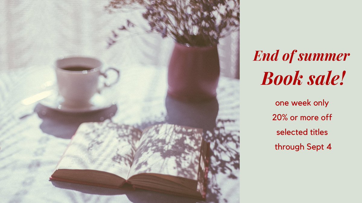 End of Summer Book Sale through Sept 4

20% or more off selected titles, including classics such as Layla and Majnun, Man of Light in Iranian Sufism, Music of Life, Ecstasy Beyond Knowing, and many more.

sulukpress.com/book-sale/

#booksale #sufibooks #hazratinayatkhan #corbin