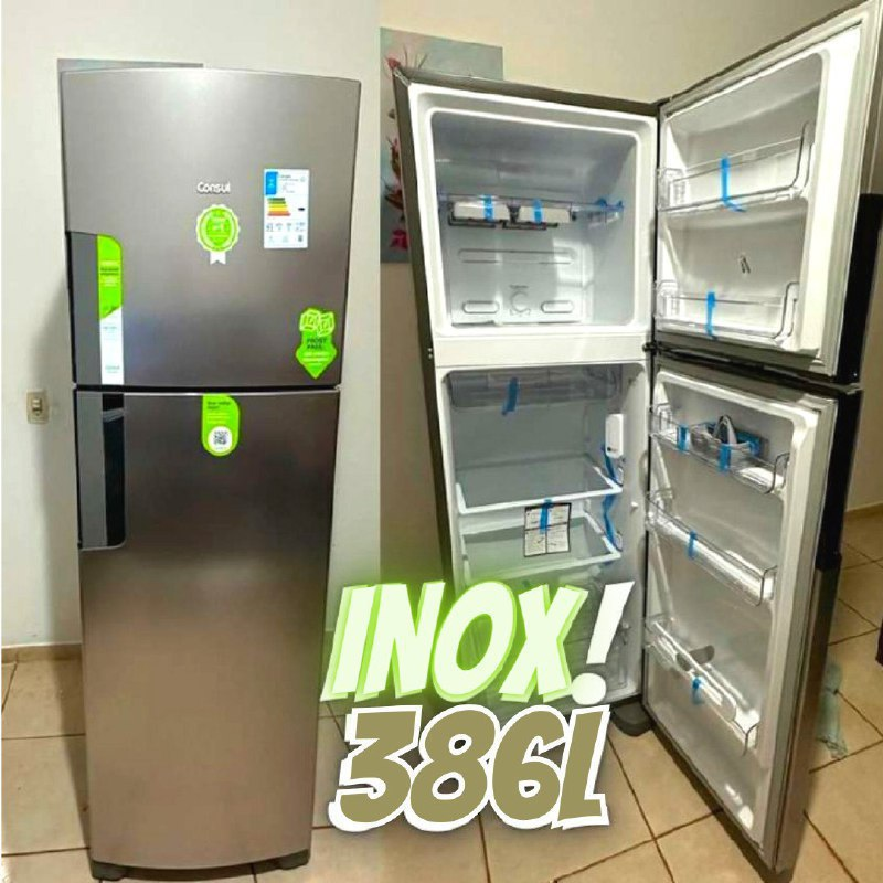 GefPromo's tweet photo. Aproveita‼️ 
▪️ Geladeira Consul Frost Free Duplex 386 Litros Com Altura Fle CRM44AK
🔥 R$2839,55
✅ Aplique o Cupom de 5% OFF abaixo do preço
🛒Compre> https://t.co/DJfwVYvap9 https://t.co/0Wu55FCWXC