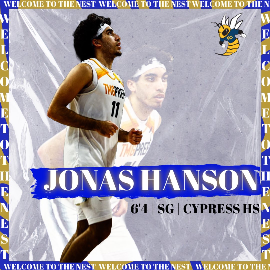 HornetNestHoops's tweet photo. Excited to bring in another hard worker from a strong local program. Welcome to the Nest, Jonas Hanson! https://t.co/w6NX2Xr29U