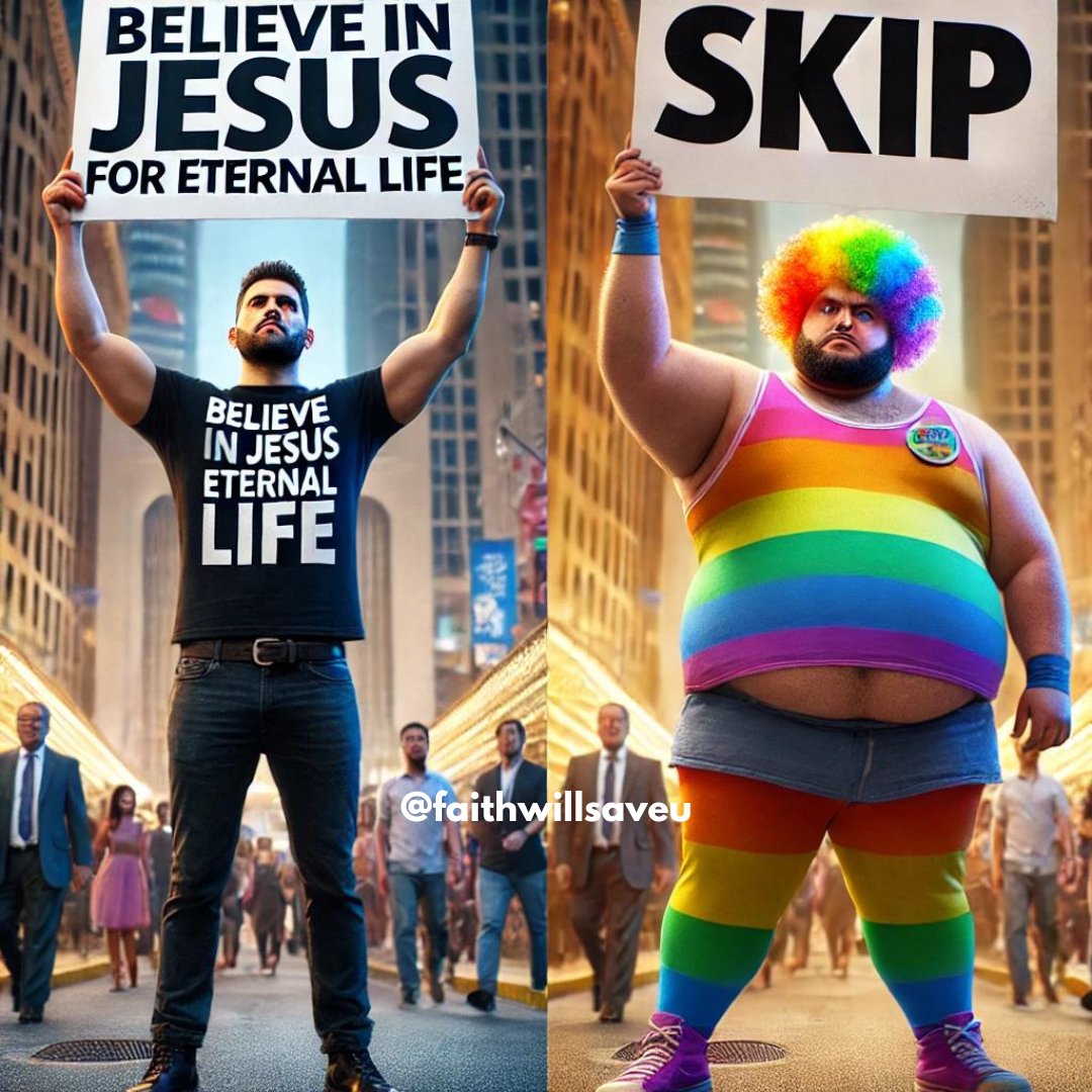 faithwillsaveu's tweet image. Left or right? 🤔