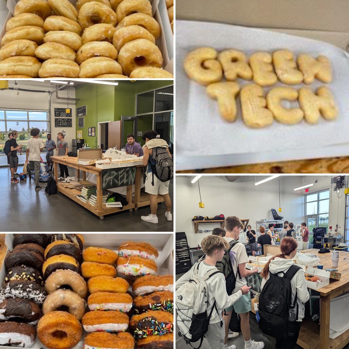 Welcome Back to School Donuts 
Hosted by the Green Tech Booster Club
<a href="/OlatheGreenTech/">Green Tech Academy</a> <a href="/OlatheWest_FFA/">Olathe West FFA</a>