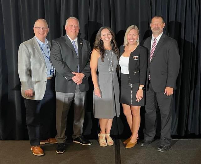 Help us welcome your new NIOA Executive Board!
Don Aaron - Past President’s Liaison
Jason Elmore - Immediate Past President 
Anna Huffman - Secretary 
Chelsea Kretz - Vice President 
Stewart Smith - President 
along with Lisa McNeal, Executive Director