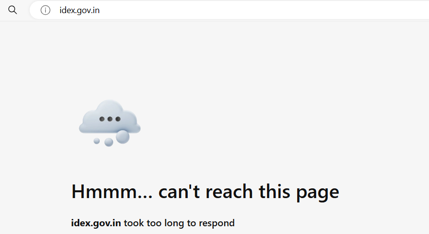 ansumanpatro's tweet photo. @PMOIndia - What kind of organization has a website that is down for the past 1 week ? https://t.co/NRoyEPzxYR