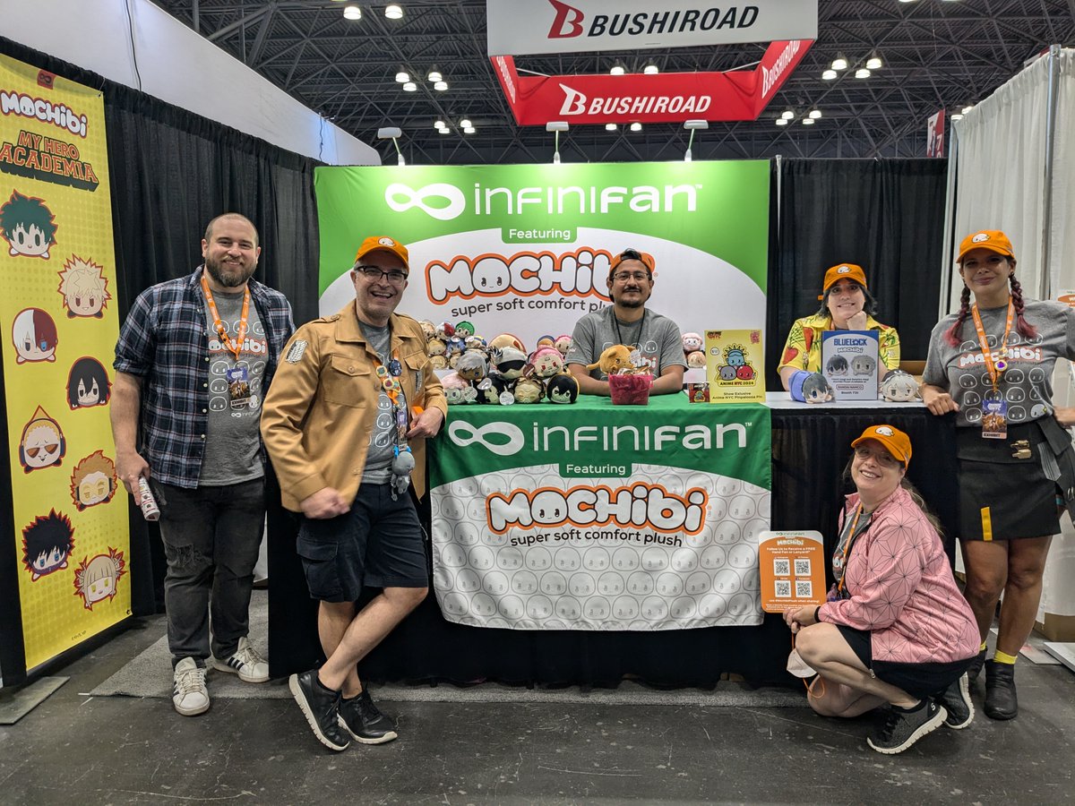 MochibiOfficial's tweet photo. A BIG Thank You to everyone who stopped by out very first #AnimeNYC booth! We had an amazing time, and we hope you did too! <3 https://t.co/DIQft15V4q