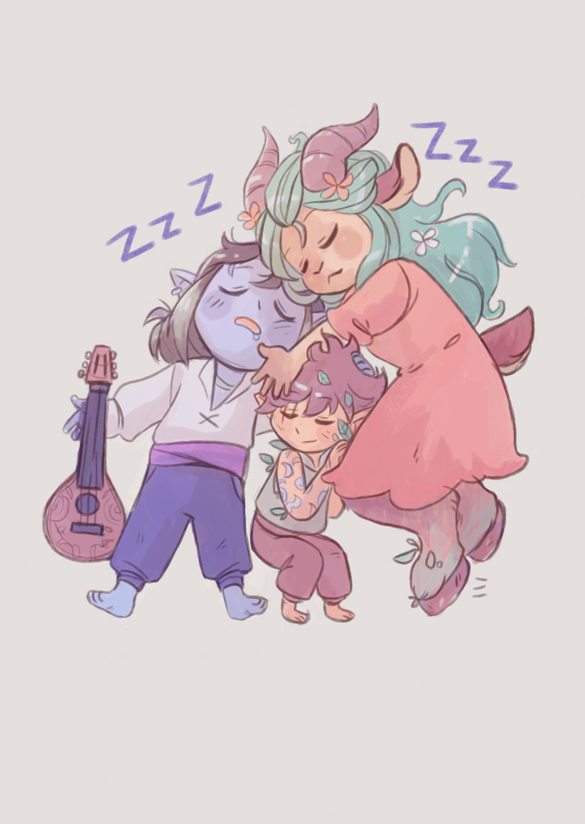 crayonblue03's tweet image. Big spoon, medium spoon + little spoon #criticalrolefanart #bellshells #Criticalrole