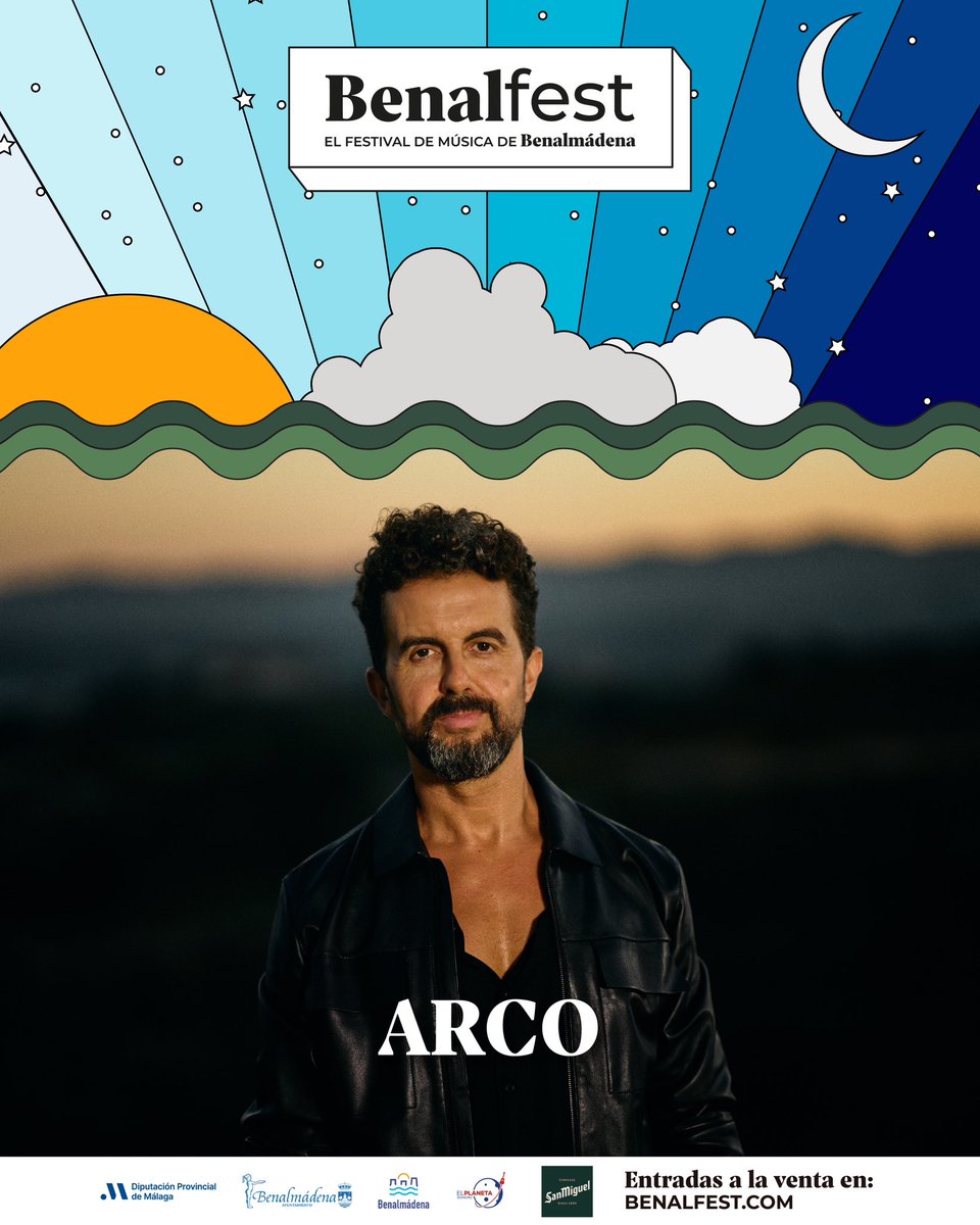 ‘Lo difícil’ será olvidar el show que <a href="/_AArco/">Arco</a> dará en esta nueva edición de Benalfest 2024…😍🔥

🎵Tenemos unas ganas tremendas de disfrutar de su directo y sus canciones!!

🎟️No te quedes sin tu entrada! Ya a la venta en nuestra web y en el enlace de nuestra bio!

#benalfest