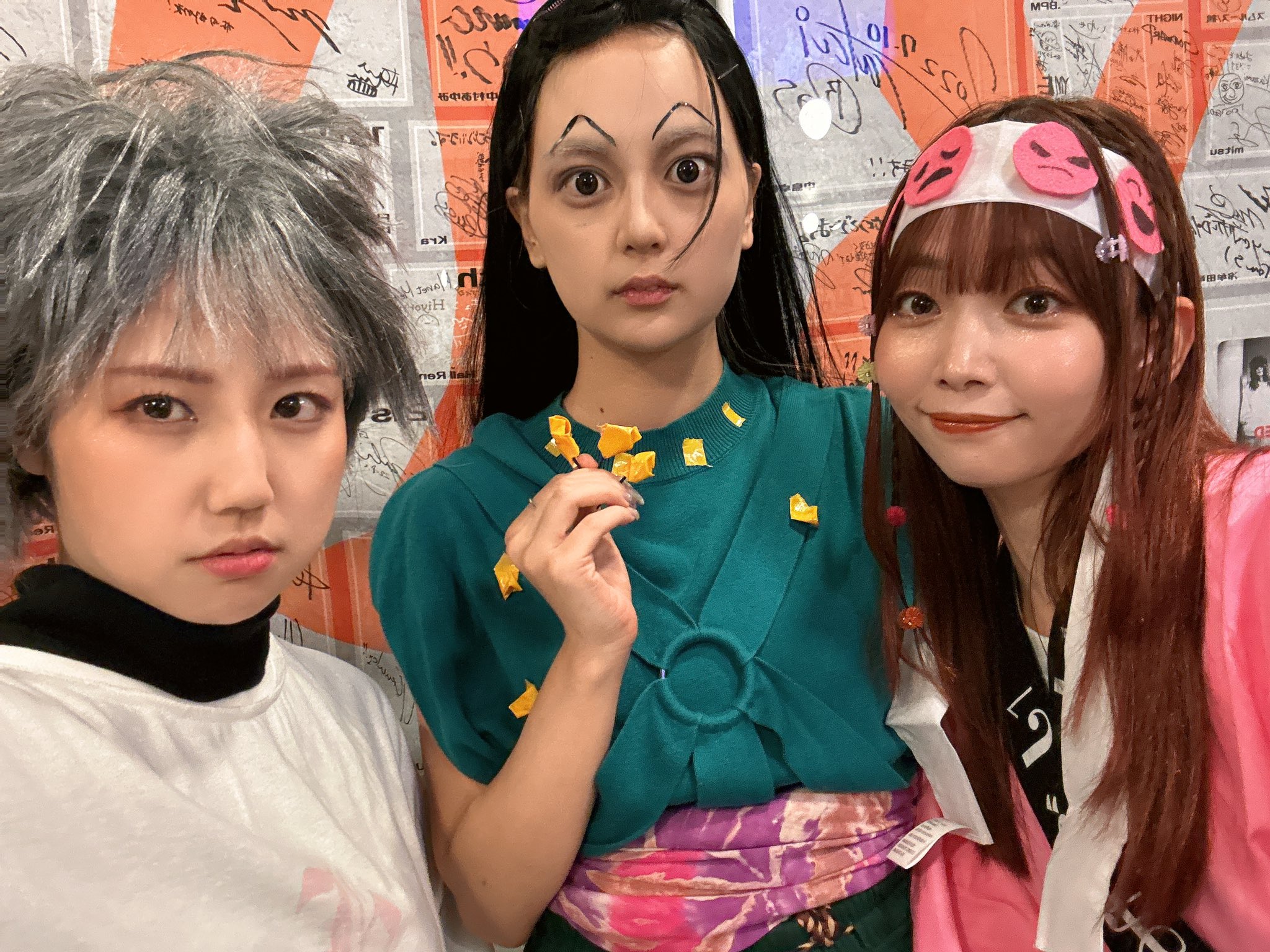 岡本りん(つぼみ大革命)×女子箱 ロンT(ブラックL) 岡本りん(つぼみ大革命)×女子箱 ロンT | idolbox
