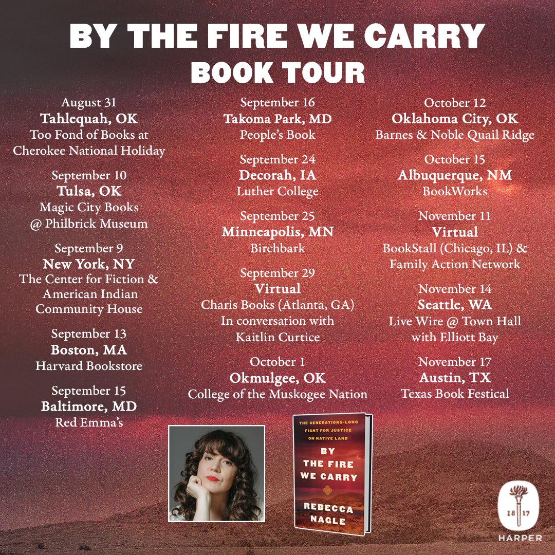 I am so excited to announce the book tour for BY THE FIRE WE CARRY! I am so happy I am well enough to travel. I am still dealing with photophobia, so the events will have low "mood" lighting, lol, but I can't wait to connect irl again! I’ll also have virtual events!