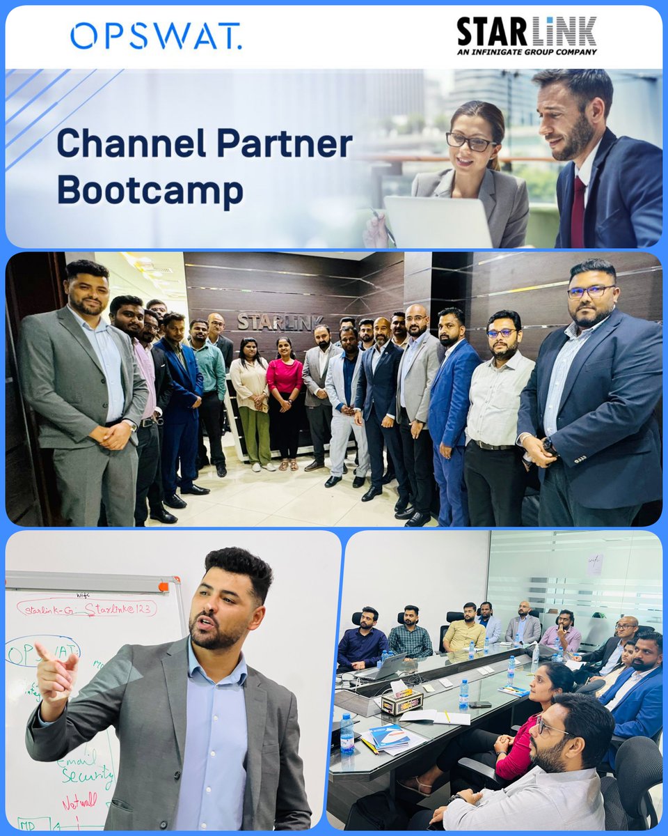 StarLinkVAD's tweet photo. We had an insightful @OPSWAT #Bootcamp Event in #Qatar, delved into how #MetaDefender seamlessly integrates with existing cybersecurity solutions across all layers of an organization’s infrastructure, ensuring file safety at every stage.
Thank you to everyone who have joined! https://t.co/zFyBVcT7W5