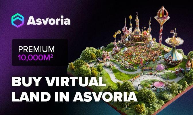 Land Sale is live!!! 

Two tiers, premium and standard available, for a short time only! Don't miss out! 

premium-land.asvoria.io
standard-land.asvoria.io