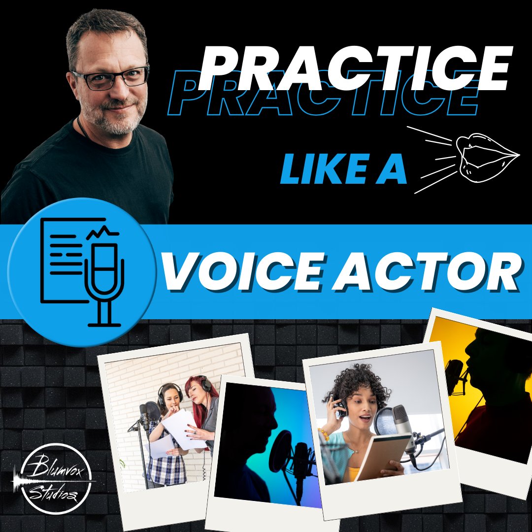blumvoxstudios's tweet image. 🎙️ Want to improve as a voice actor? Practice is key! 🏆 Check out Steve's FREE resource list with practice scripts, warmups, and more. 💪

Download your FREE Blumvox Resource Master List here: 👇 blumvoxstudios.com/lp/mrl-opt-in/

#VoiceActor #BlumvoxStudios #PracticeMakesProgress