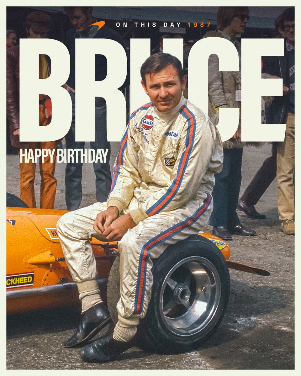 A legacy that lives on, in more than just name alone. 

This weekend and every weekend, we race for you, Happy Birthday. 🧡

#OnThisDay