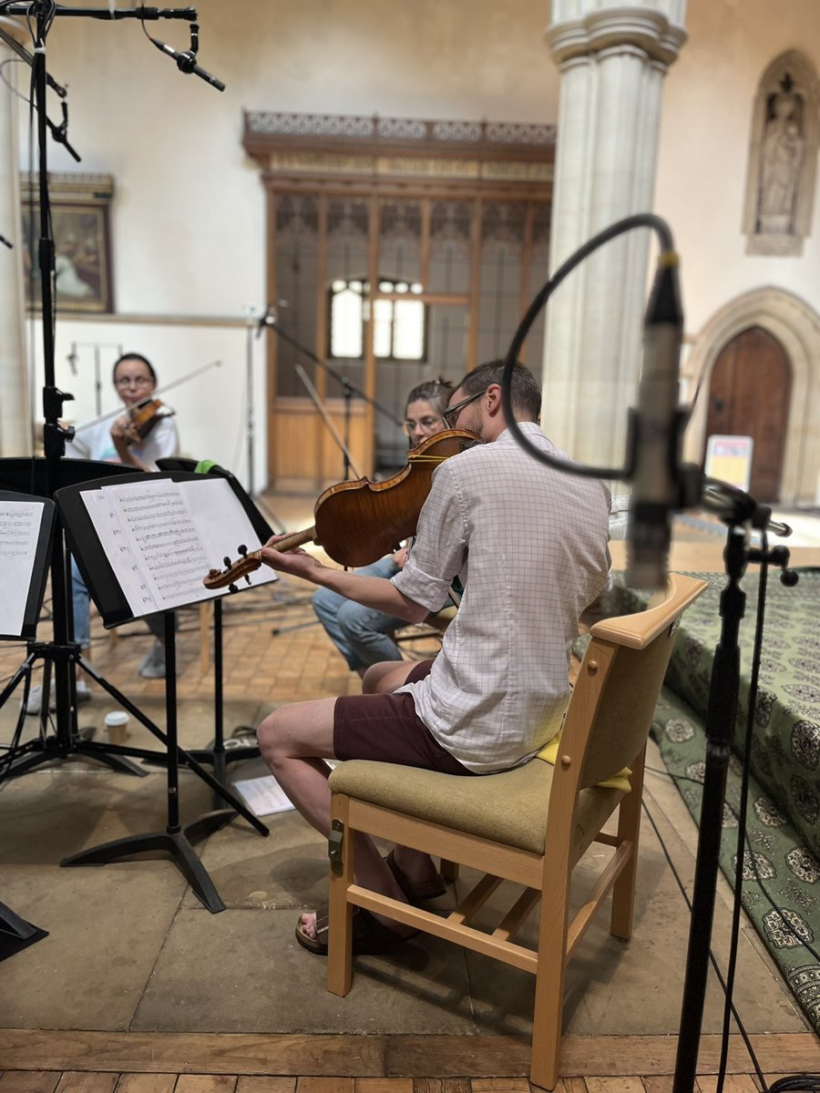 BerkeleyEnsembl's tweet photo. Fantastic 2nd day recording music by Matthay, Howell and McEwen @SJE_Arts with @simondcallaghan. So grateful to @VWFndn @FRouthTrust @JIrelandtrust and many individuals for helping make this happen. https://t.co/4zzO1w7He3