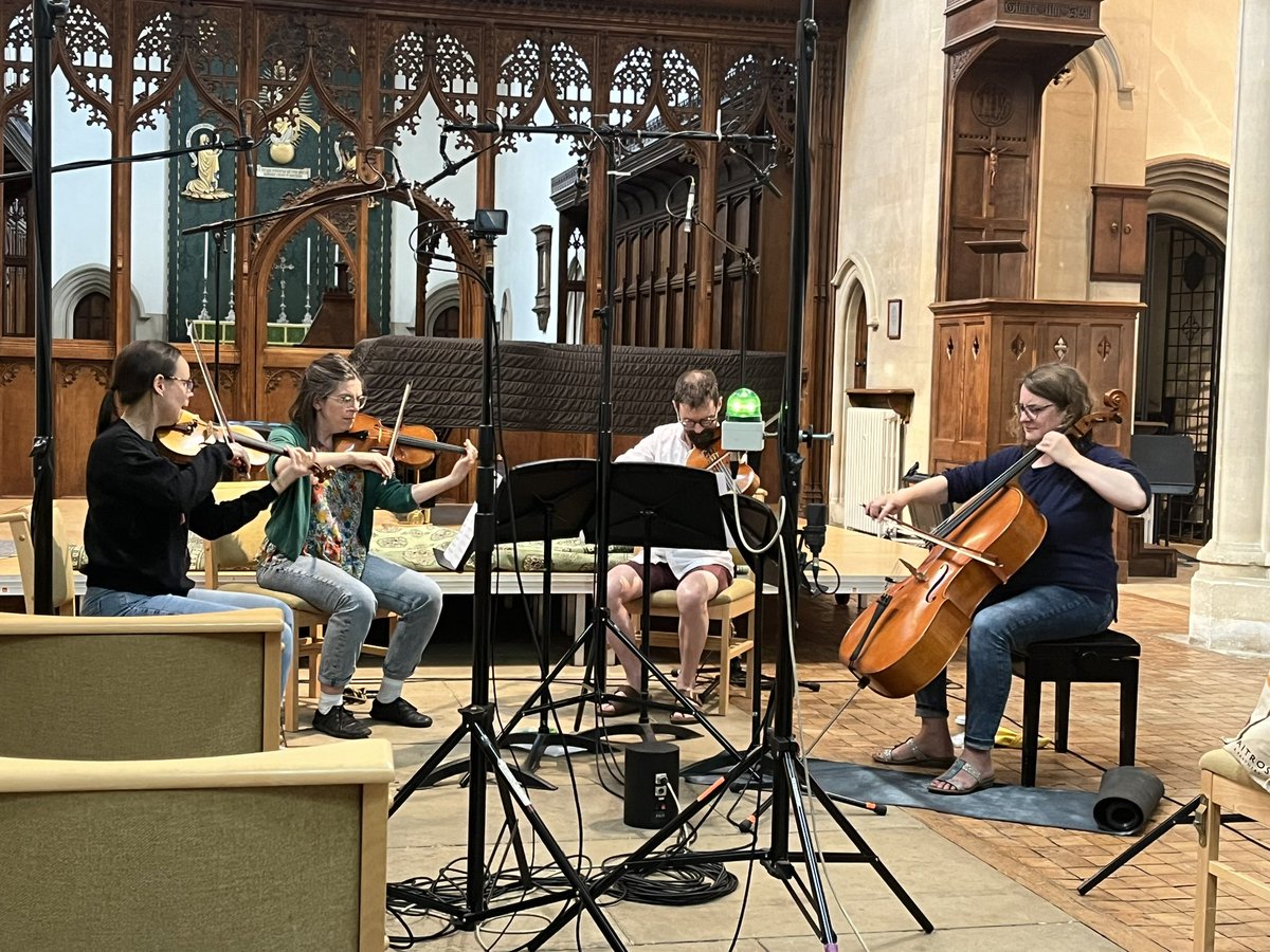 BerkeleyEnsembl's tweet photo. Fantastic 2nd day recording music by Matthay, Howell and McEwen @SJE_Arts with @simondcallaghan. So grateful to @VWFndn @FRouthTrust @JIrelandtrust and many individuals for helping make this happen. https://t.co/4zzO1w7He3