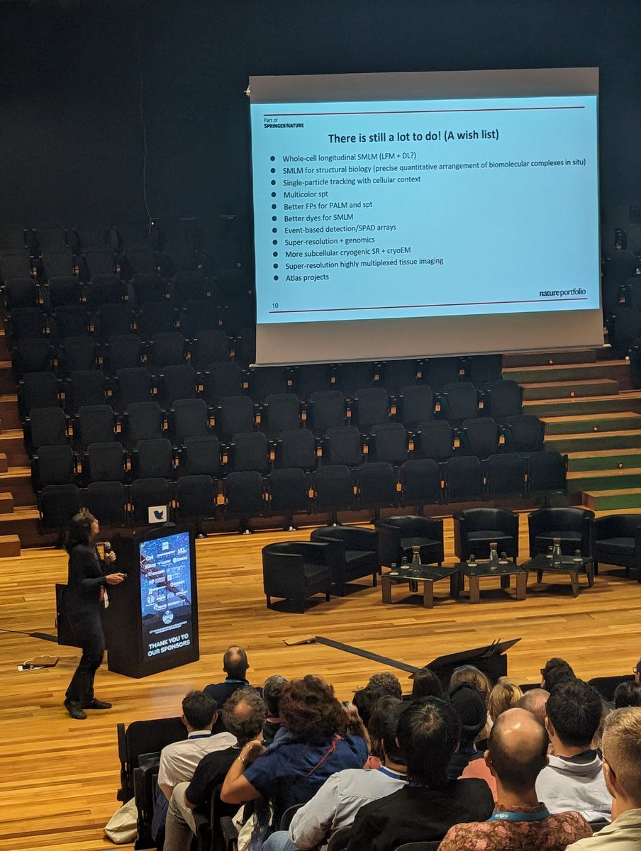 Great wish list for SMLM future by <a href="/rita_strack/">Rita Strack</a> ! 💯 👏🏻👏🏻
#SMLMS2024