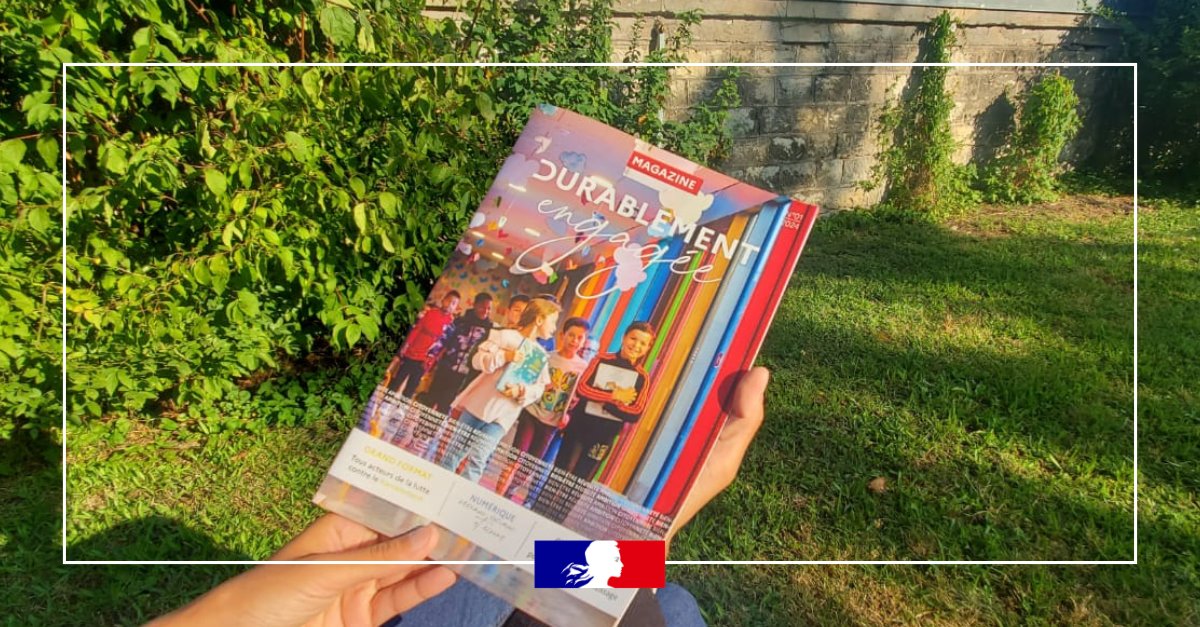 L'académie de Besançon est fière de vous présenter son 1er numéro du magazine "Durablement engagée", reflet de ses valeurs ! 🌟 Une lecture thématique à explorer selon vos envies. 
🔗 Découvrez-le ici :ac-besancon.fr/durablement-en…