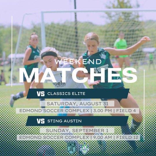 OEFC 07 / 06 Girls ECNL - 2025 - 26 (@oefc07_06gecnl) on Twitter photo Just a couple days away from opening weekend! Excited for the new season! Let’s go!! 💪🏻
<a href="/ECNLgirls/">ECNL Girls</a>
<a href="/TheSoccerWire/">SoccerWire</a>
<a href="/ImCollegeSoccer/">College Soccer Truth ™</a>
<a href="/PrepSoccer/">Prep Soccer ⚽️</a>
<a href="/TopDrawerSoccer/">TopDrawerSoccer</a>
<a href="/Oklahoma_FC/">Oklahoma Energy FC</a>
<a href="/OEFCGirlsECNL/">Oklahoma Energy FC Girls ECNL</a>
@ECNLTexas
@Imyouthsoccer Just a couple days away from opening weekend! Excited for the new season! Let’s go!! 💪🏻
<a href="/ECNLgirls/">ECNL Girls</a>
<a href="/TheSoccerWire/">SoccerWire</a>
<a href="/ImCollegeSoccer/">College Soccer Truth ™</a>
<a href="/PrepSoccer/">Prep Soccer ⚽️</a>
<a href="/TopDrawerSoccer/">TopDrawerSoccer</a>
<a href="/Oklahoma_FC/">Oklahoma Energy FC</a>
<a href="/OEFCGirlsECNL/">Oklahoma Energy FC Girls ECNL</a>
@ECNLTexas
@Imyouthsoccer