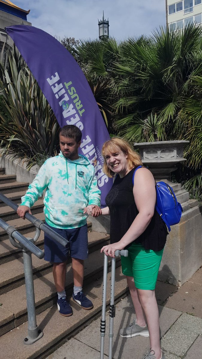 YMCAEastSurrey's tweet photo. π΅Oh we do like to be beside the seaside! π΅
Our LifeWorks group enjoyed a fantastic trip to @SEALIFEBrighton yesterday.
#disabilityactivities https://t.co/rMQvsTrIXd