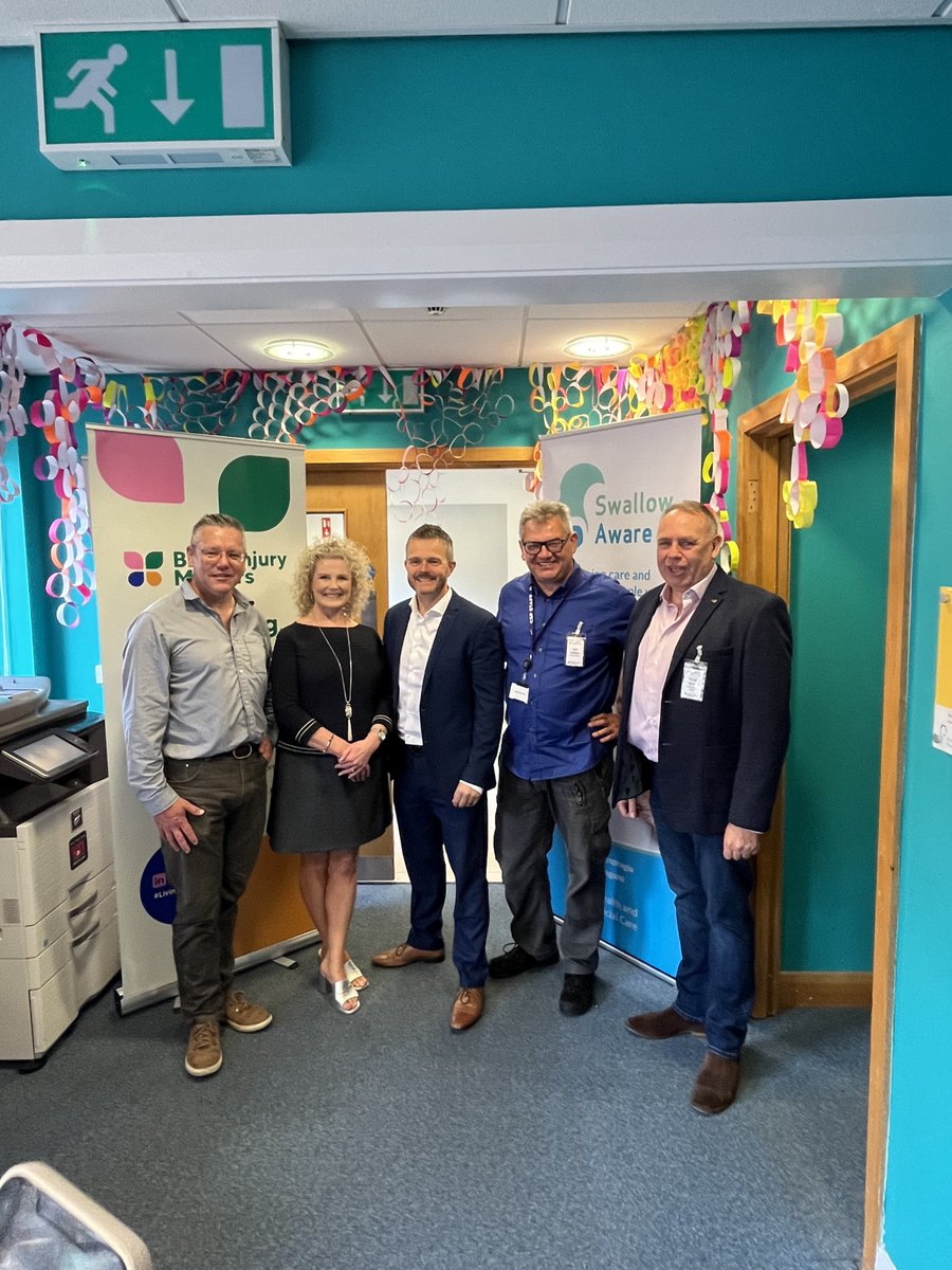 TomSullivant's tweet photo. Brilliant event @BrainInjMatters with @RCSLT on Swallowing Awareness. Lovely to meet @Nick_Hewer
who was also there to launch #buddychat - a fantastic, free, co-designed children's communication project for primary schools @JonnieMcC @DavyNichol @RobbieButlerMLA @GRobinsonDUP https://t.co/d3KdEELPYF