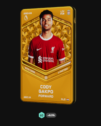 #Sorare "Limited Cody Gakpo" GIVEAWAY!            

I Will be giving away a Limited Gakpo(Worth around 10 euro) to one of my followers!            

To Enter: Follow <a href="/EggSwapBot/">EggSwapBot</a> &amp; <a href="/McBrideAce/">McBrideAce ☘️</a>, Like &amp; Comment ur sorare username!            

Winner in 24-72 Hours!