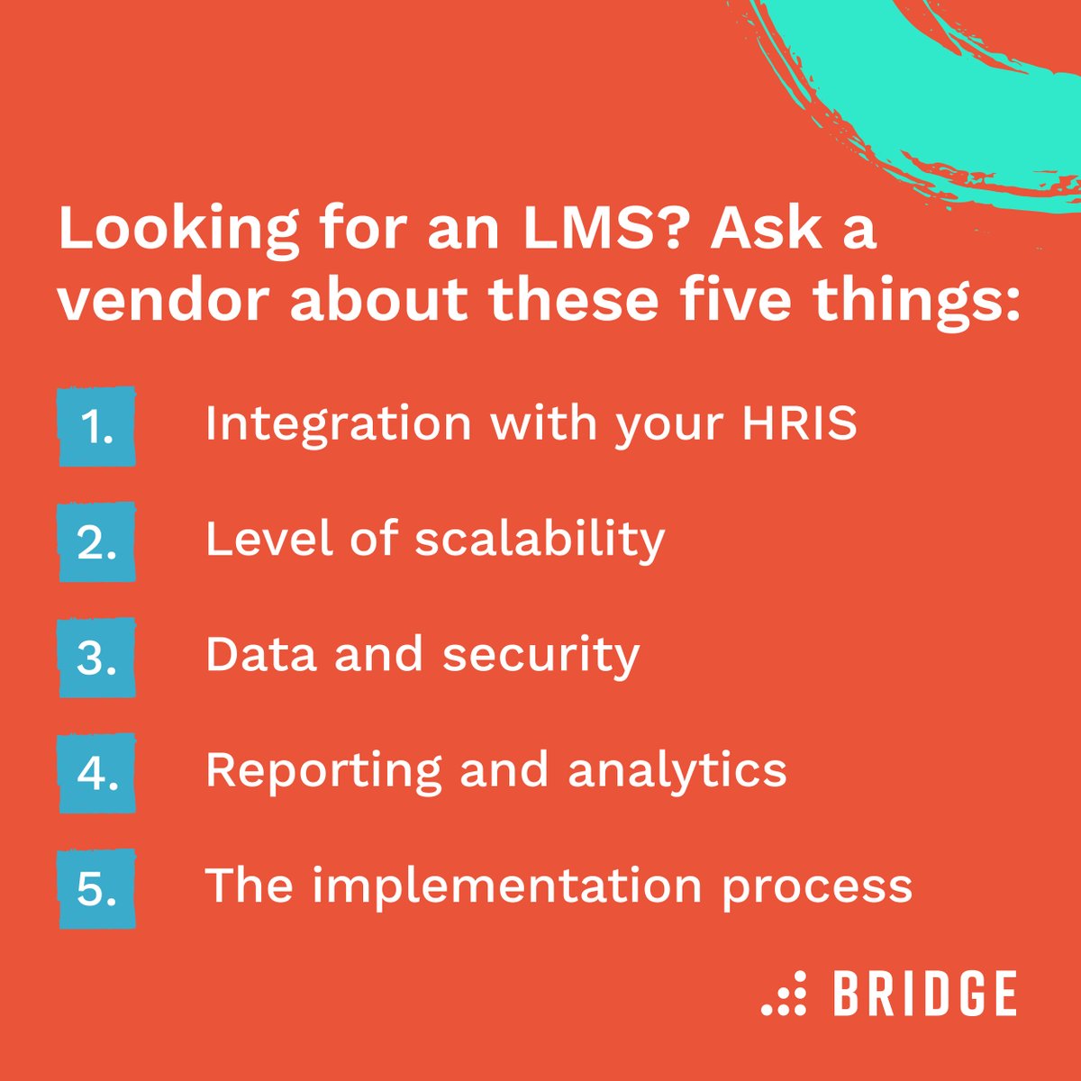 Make your vendor selection process simple and find an L&amp;D solution that exceeds expectations. Here are ten questions you should ask every LMS provider: bit.ly/4cX4UHd

#LMS #LearningTechnologies #LearningAndDevelopment