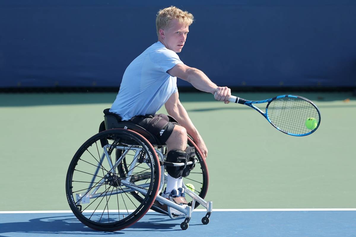 Good luck to Wichita State’s Casey Ratzlaff as he prepares to compete in the Paris Paralympics this week in wheelchair tennis! We’re so proud of you! wsu.news/WSURatzlaff #shockersup
