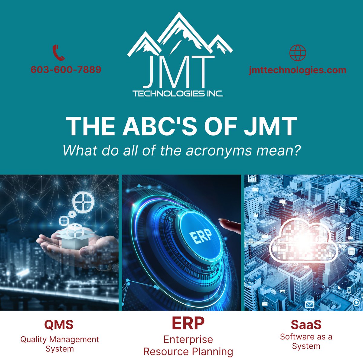 TechnologiesJmt's tweet photo. Check out The JMT Blog, where we dive into what these terms really mean and how they reflect our commitment to providing top-notch solutions. 
 💻  https://t.co/ji68osKwTt https://t.co/HJx3hHB2HZ