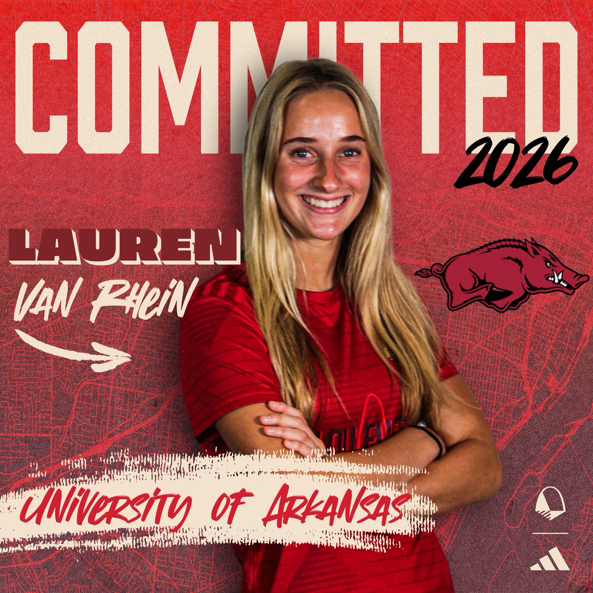 Lou Fusz Soccer Club (@loufuszsoccer) on Twitter photo πΎππππππππΏ β
Congratulations to Lauren Van Rhein on her commitment to the University of Arkansas to continue her education and soccer career β½οΈπ
<a href="/laurenvanrhein/">Lauren Van Rhein</a> <a href="/RazorbackSoccer/">Arkansas Soccer</a> <a href="/GAcademyLeague/">Girls Academy</a> πΎππππππππΏ β
Congratulations to Lauren Van Rhein on her commitment to the University of Arkansas to continue her education and soccer career β½οΈπ
<a href="/laurenvanrhein/">Lauren Van Rhein</a> <a href="/RazorbackSoccer/">Arkansas Soccer</a> <a href="/GAcademyLeague/">Girls Academy</a>